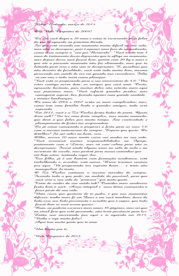Carta aberta a Neli Cárpinter de 2004